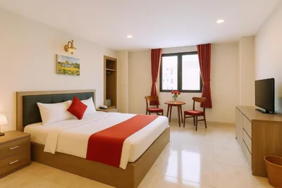 Chambre double Deluxe avec baignoire — Green Star Hotel